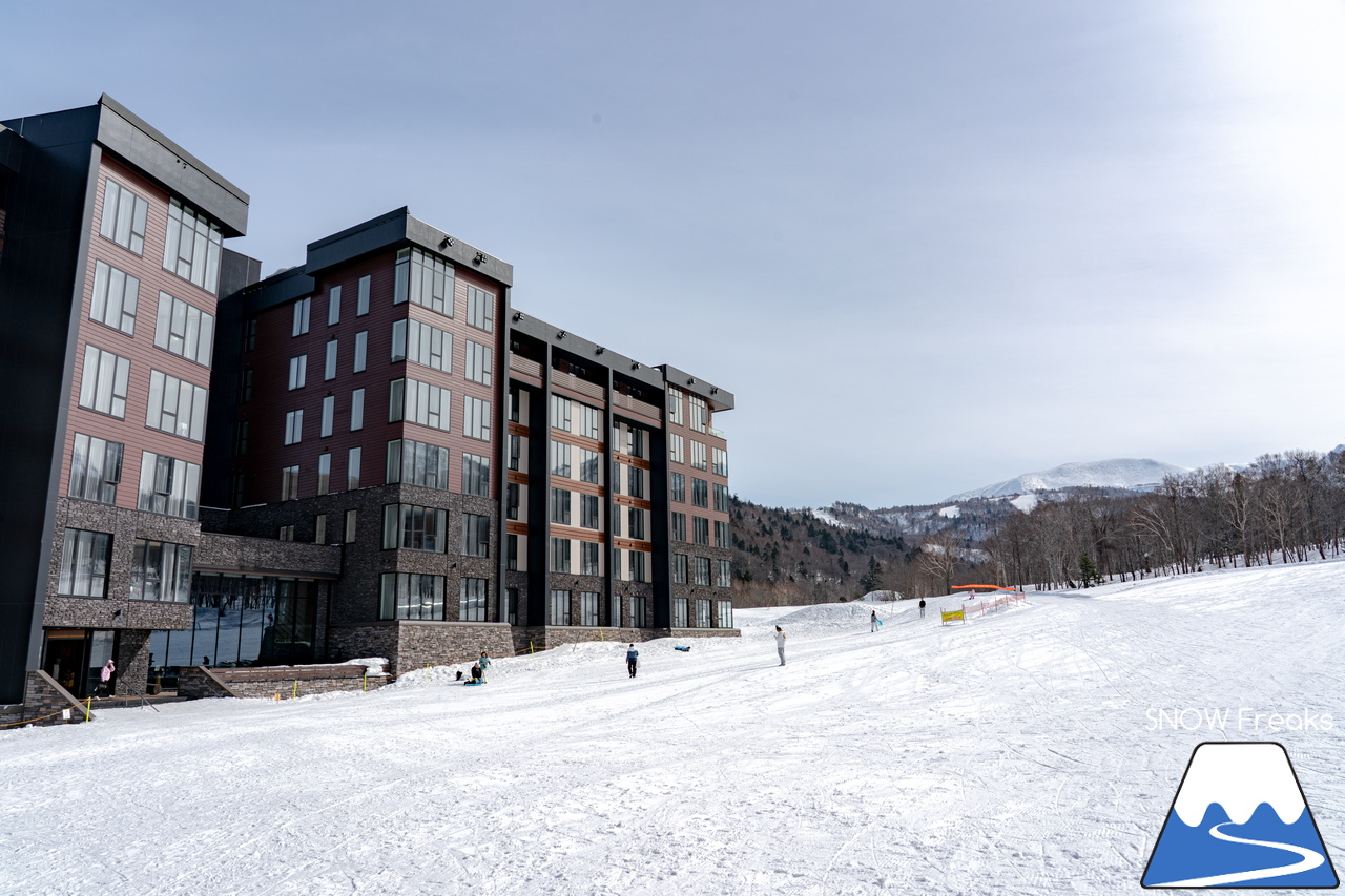 キロロリゾート｜今日の山頂積雪は「340cm」！ビシッと締まったロングコースで快適クルージングが楽しい１日♪